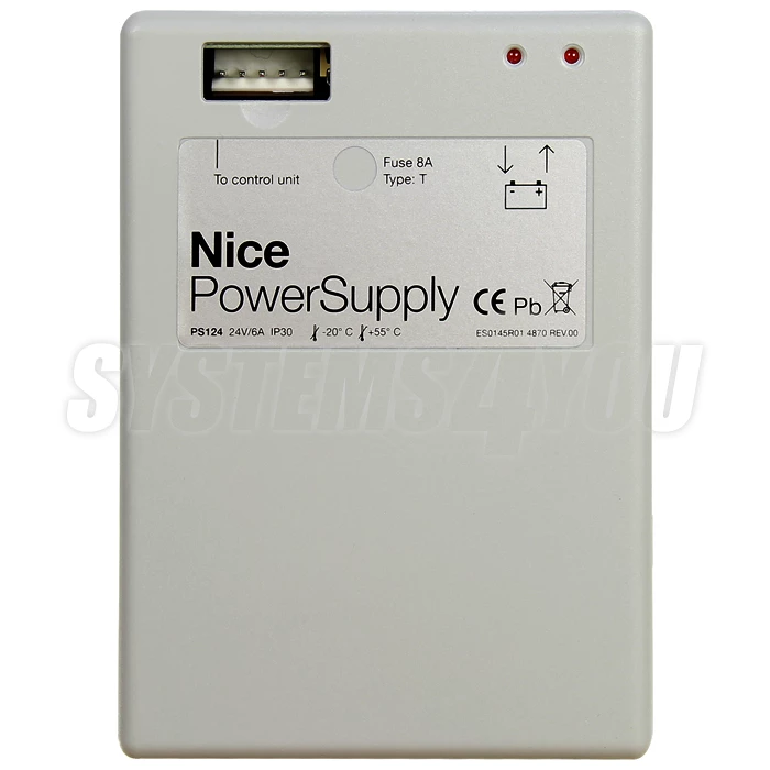 Bufferbatterijen Nice PS124 - 24V